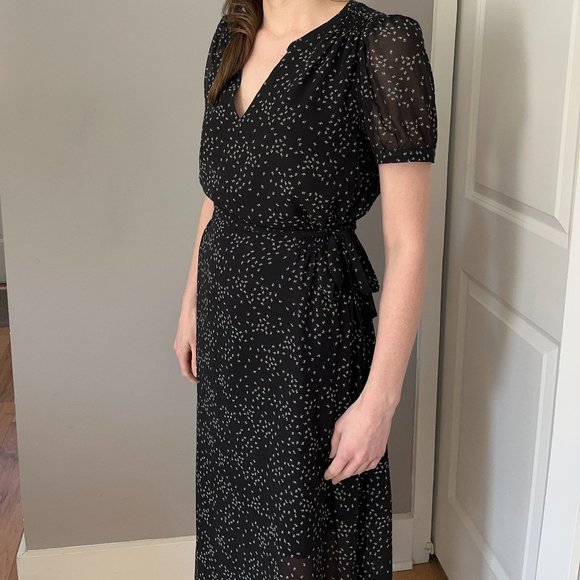 A New Day Target Maxi Full Length Black Floral Dress - Picture 2 of 12